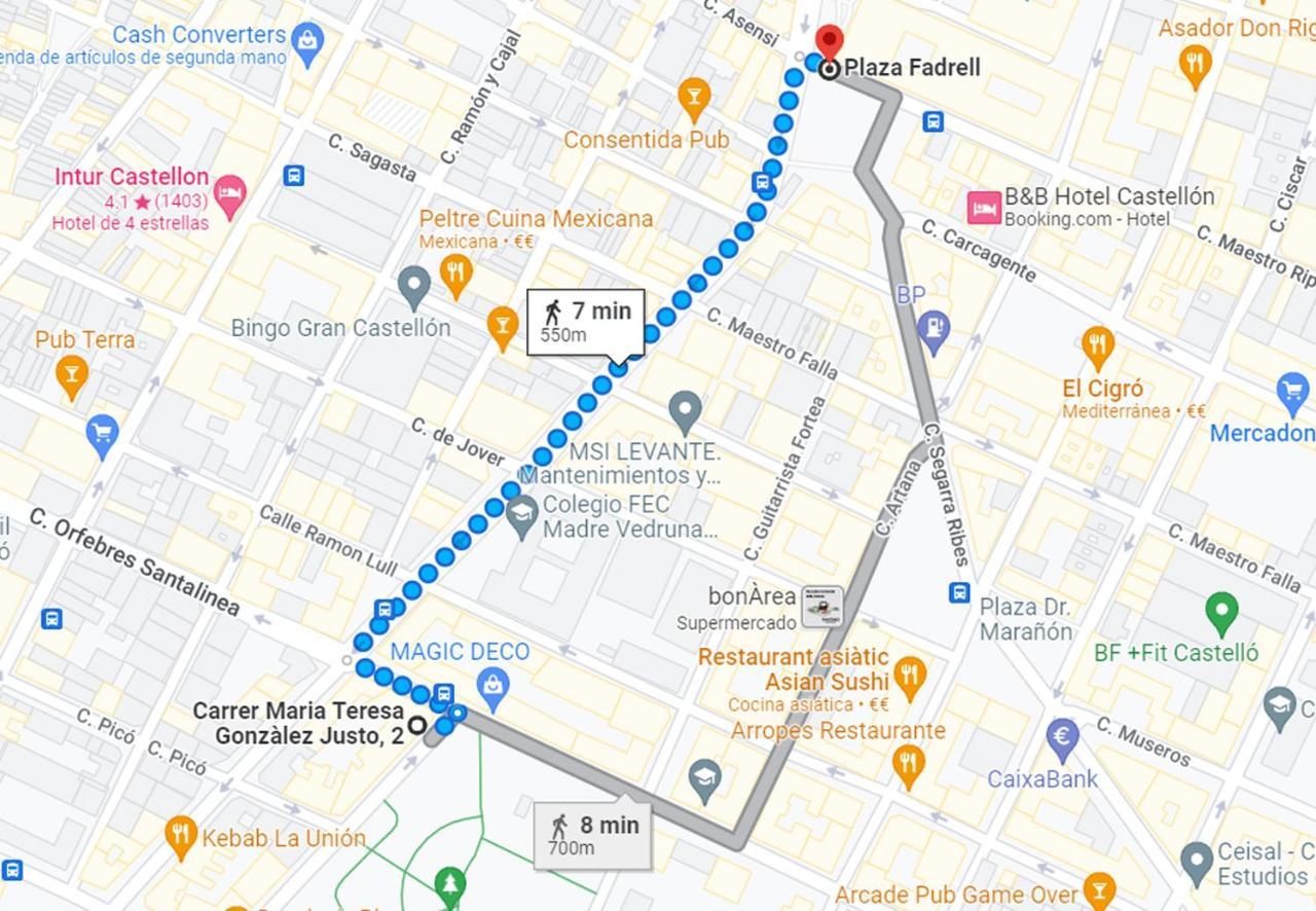 Apartamento Con Balcon Cerca Del Centro Castellón de la Plana Екстериор снимка